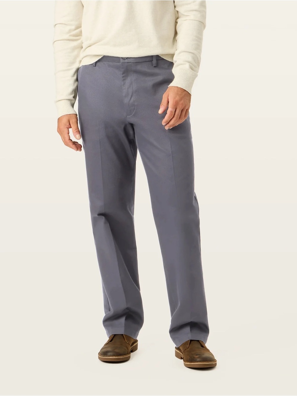 NWT Dockers 42 x 30 Men's Classic Fit Easy Khaki Pants Grey Slacks New